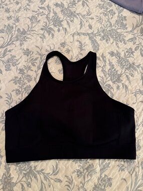 All in Motion High-Neck Black Sports Bra